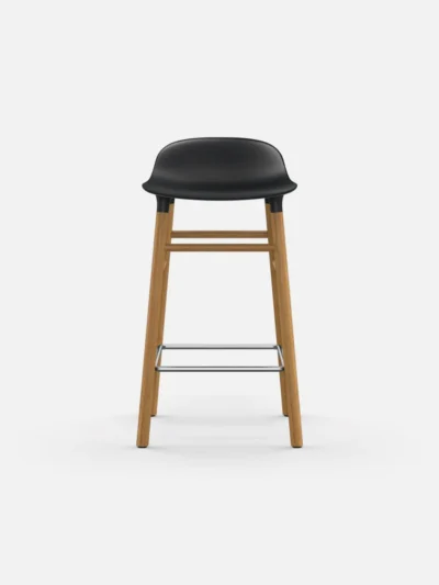 Form Bar Stool Oak Base